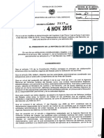Decreto 2137 Del 4 de Noviembre de 2015 MEDIACIÓN