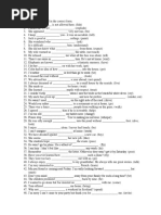 Gerund or Infinitive Recitation