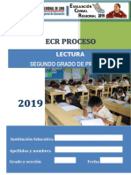 Lectura 2° - Primaria - Ecr Proceso 2019