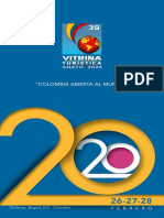 Folleto Promocional VITRINA TURÍSTICA 2020