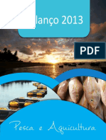Cartilha Balanço 2013 Ministério Pesca Aquicultura PDF