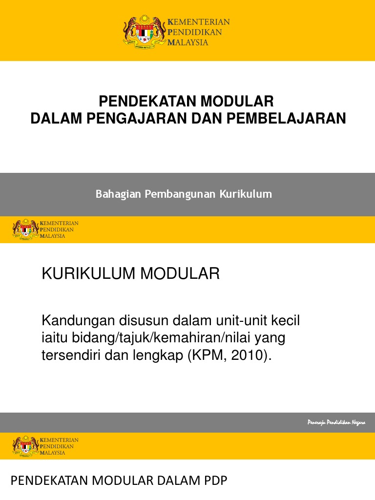 Pendekatan Modular Pdf