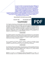 Decreto 3189. Transferencia A La CVM y ENA. 26 Enero 2018