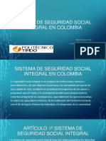 Sistema de Seguridad Social Integral en Colombia