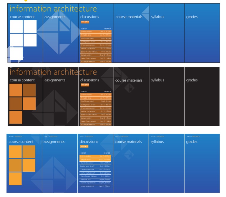 Course Content Assignments Discussions Course Materials Syllabus Grades ...