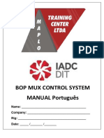 BOP MUX Control System Manual II Português