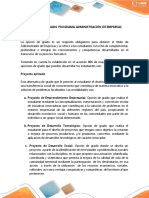 Opciones de Trabajo de Grado AE PDF