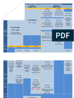 J-Term Workshop Calendar