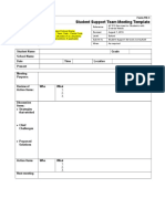 Meeting Minutes Template 02