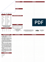 Scheda Personaggio Default PDF