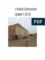 Middle School Construction Update 7-23-15