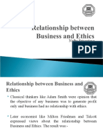 Relationship Between Business and Ethics