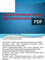 Sistem Penamaan Pasien Pada Berkas Rekam Medis