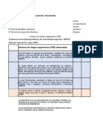 Matriz de Riesgos Ergonomicos