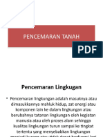 Pencemeran Tanah