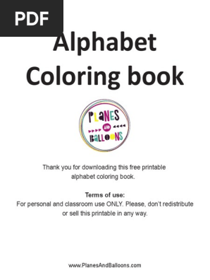 Download Alphabet Coloring Book Pdf Pdf