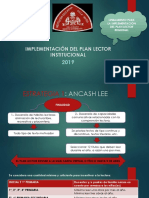 IMPLEMENTACIÓN DEL PLAN LECTOR INSTITUCIONAL