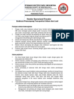 SOP Evakuasi Penumpang Transportasi Udara Dan Laut-Covid-19 PDF