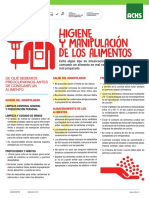 Ficha Intoxicacion Alimentaria PDF