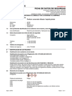 MSDS Arseniato de Sodio