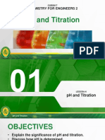 MODULE 1 DETERMINATION OF PH AND TITRATION