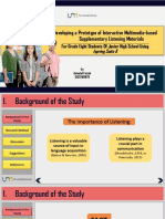 Developing Listening Supplementary Materials