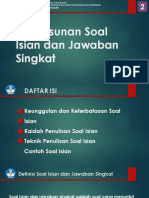 02.c Penulisan Soal Isian Singkat