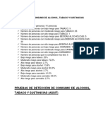 Resultados y Discusión de Alcoholismo