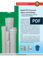 8 uPVc Pressure Pipes and Fittings