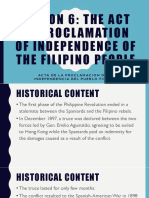 Act of Philippine Independence Declaration