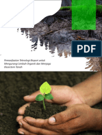 Booklet Pemanfaatan Teknologi Biopori Untuk Mengurangi Limbah Organik, Menjaga Ekosistem Tanah Dan Preventif Banjir