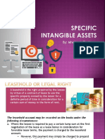 FAR - Specific Intangible Assets