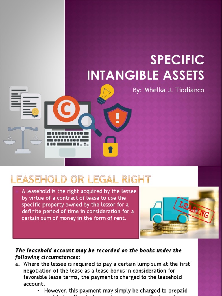 FAR Specific Intangible Assets PDF