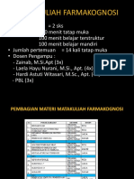 Kuliah Pengantar Farmakognosi PDF