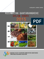 Kecamatan Gantarangkeke Dalam Angka 2015