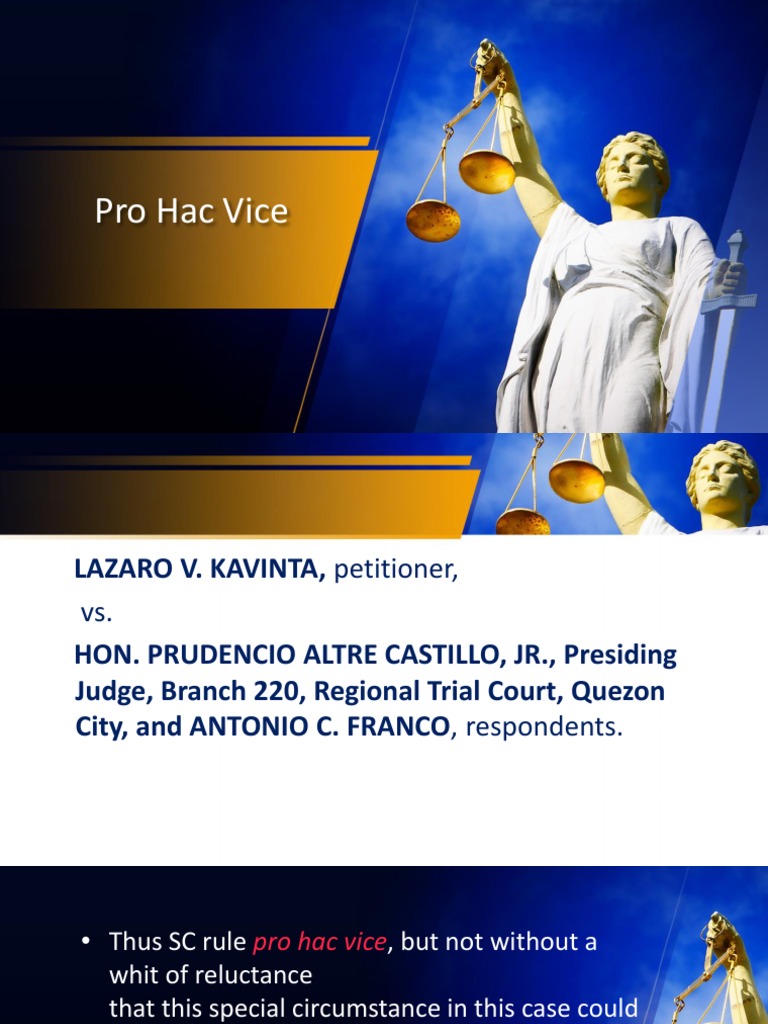 Pro Hac Vice Sample PDF