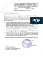Surat Pemberitahuan Dinas Pendidikan Provinsi Pendataan UN Kurikulum 2013 PDF