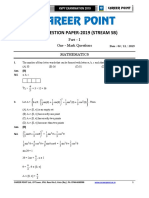 SX Paper Solution 03 11 2019