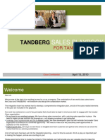 Tandberg Sales Playbook-forTAA v10 15APR PDF