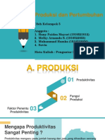 Produksi Dan Pertumbuhan