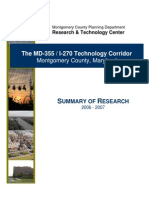 The MD-355 / I-270 Technology Corridor: Montgomery County, Maryland