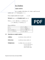 Chapter 2 - Complex Numbers PDF