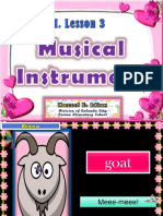 Powerpoint in Grade 2 Musical Instruments