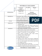 Spo Penyimpanan Bahan Kering