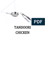 TANDOORI CHICKEN