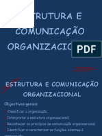 Organização e comunicação estrutura