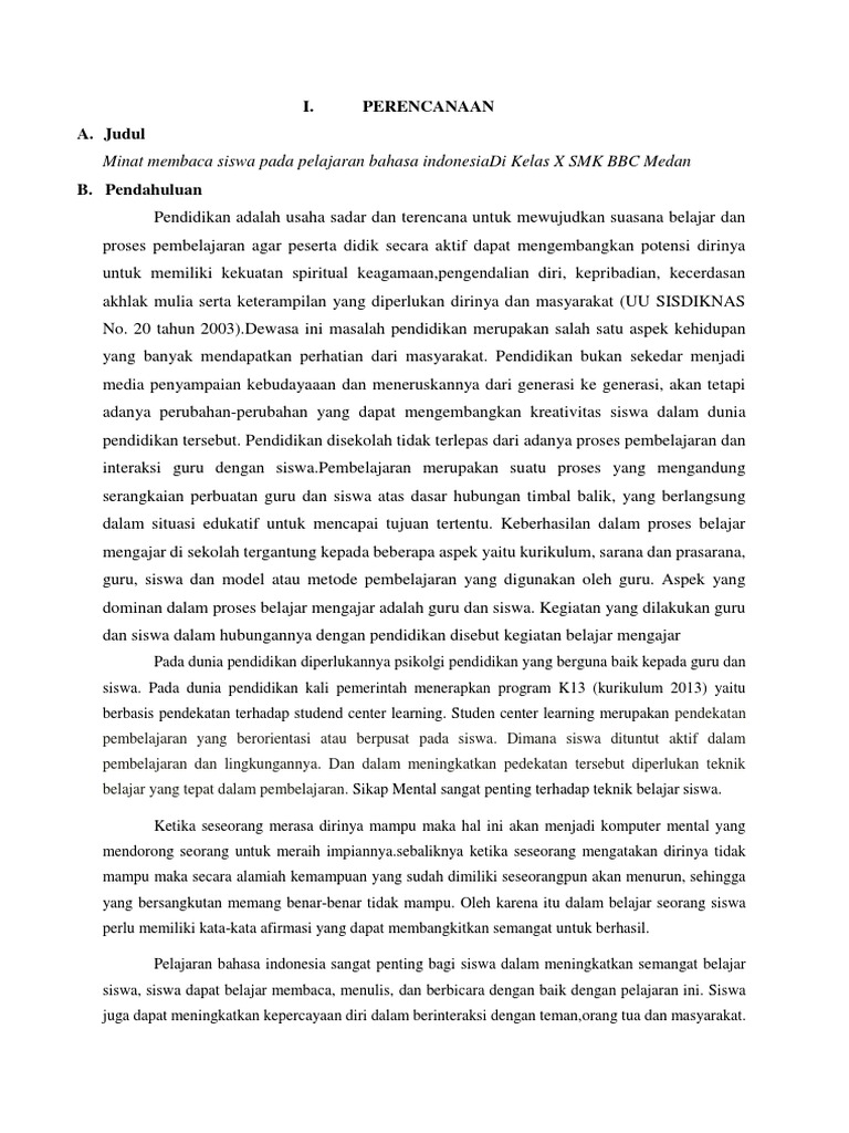 Contoh Project | PDF