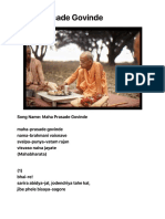 Maha Prasade Govinde - ISKCON Desire Tree - IDT