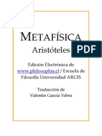 Aristoteles - Metafisica (Trad. Garcia Yebra)