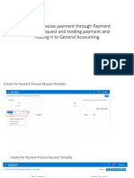 Payment Process Request Process in Fusion